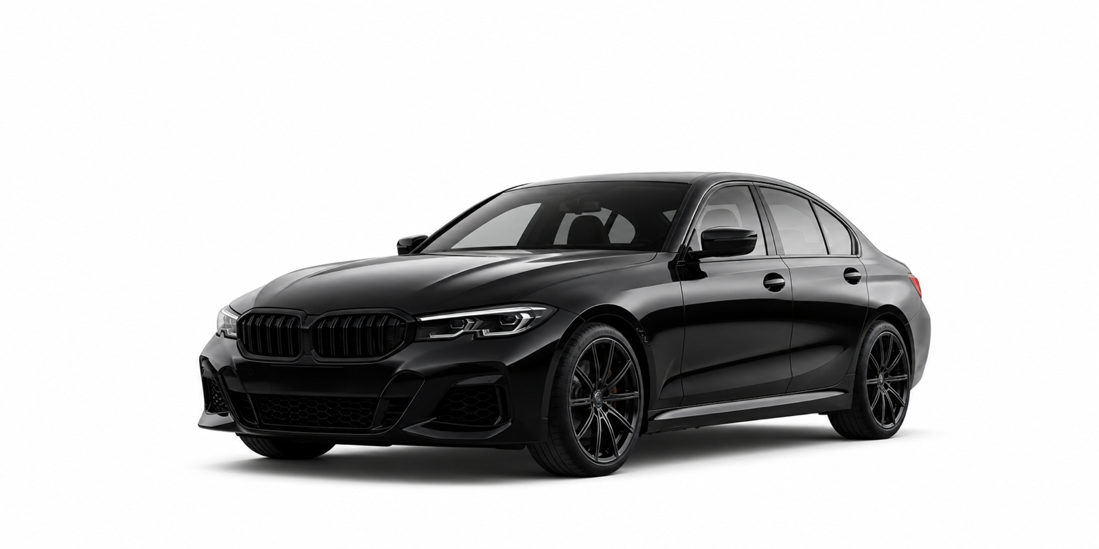 Unbranded black executive car used for the CarCheck report demonstration